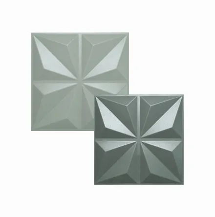 Revestimento 3D Origami - Efeito pedra